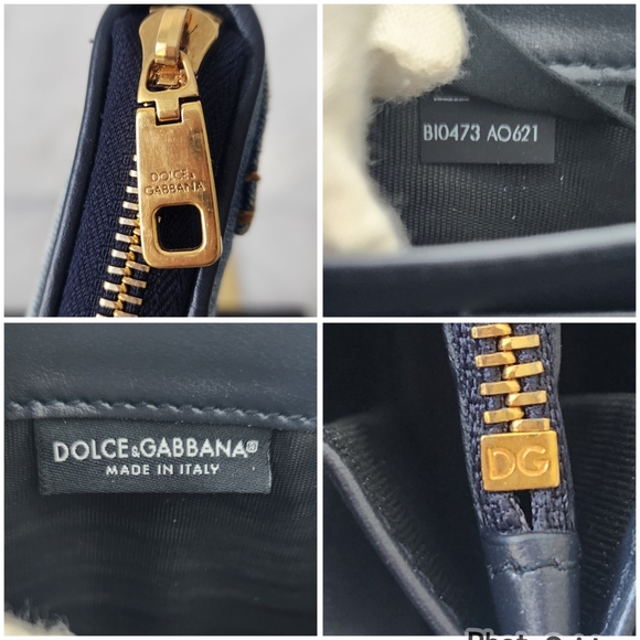 Auth LMTD Dolce&Gabbana Denim Zipper Wallet - Picture 6 of 9